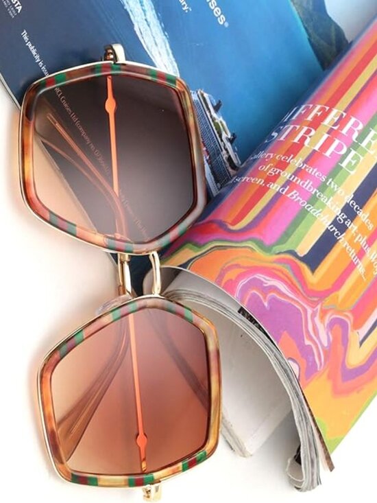 Women Large Inspired Sunglasses main image 6
